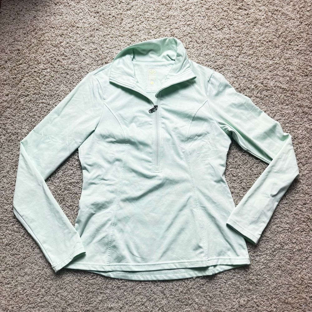 Women’s Goldbergh Ski Pully SERENA PULLY BASE LAYER TOP Mint Green size Large